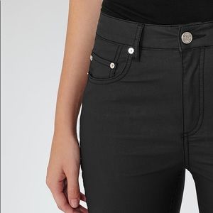 reiss coated jeans